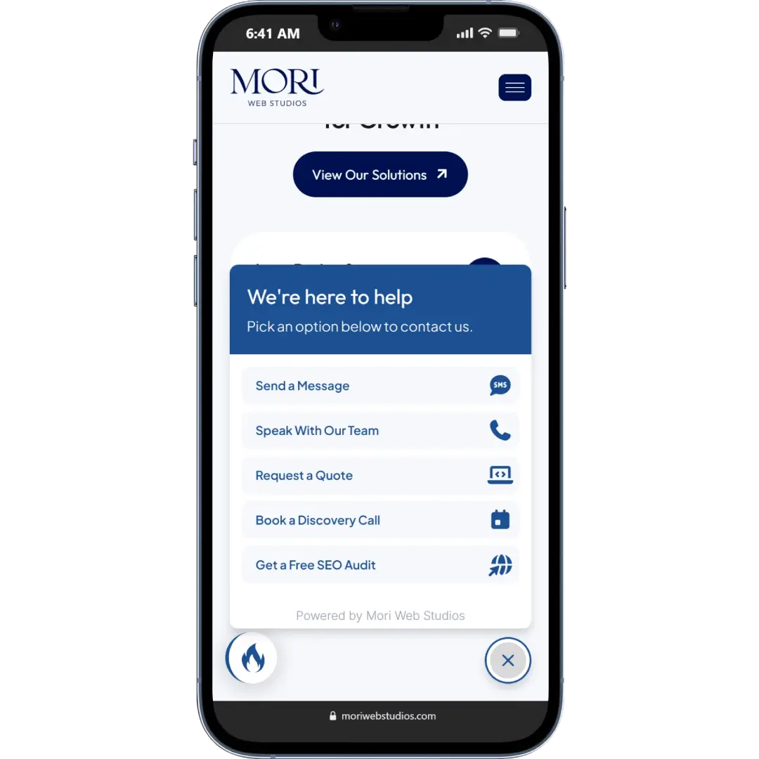 Mori Instant Connectâ„¢ 9 Mobile Optimized